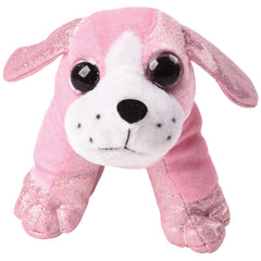 Glitter Sitting Dogs Plush