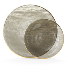 7 Inch and 10 Inch Weave Plate Combo 15|15 - Smoke
