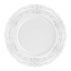 Clear Victorian Dinnerware Set