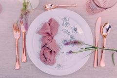 Disposable Blossom Dinnerware Set