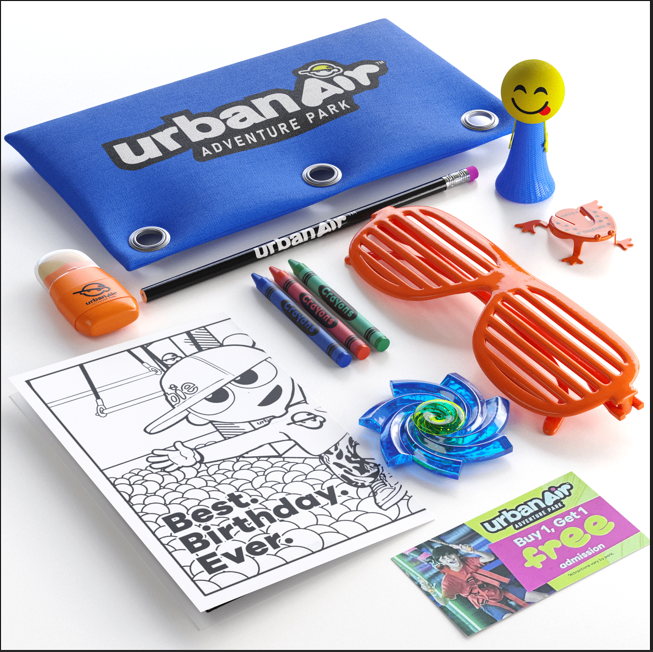 Unleashed - Urban Air Binder Goody Bag | Case of 50 Ages 3 and up