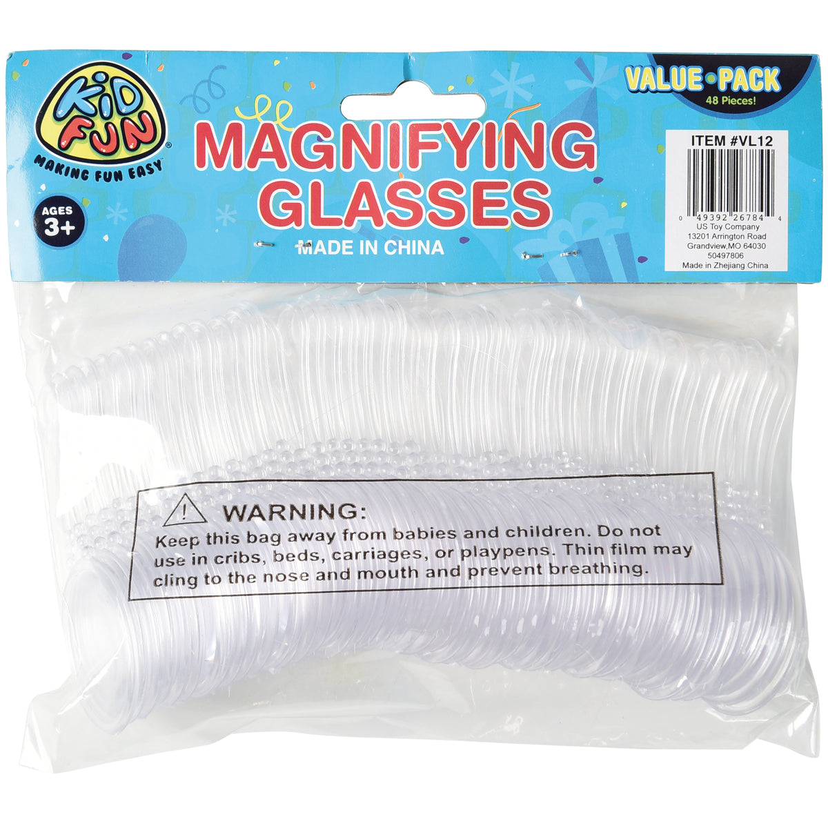 Magnifying Glasses/48 Per Pkg