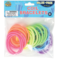 Coil Bracelts/24 Per Pkg