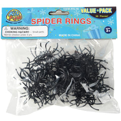 Spider Rings/36 Per Pkg