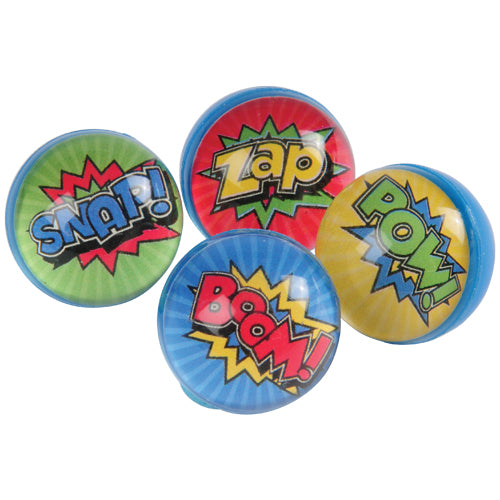 Superhero Bounce Balls - 12 Ct.