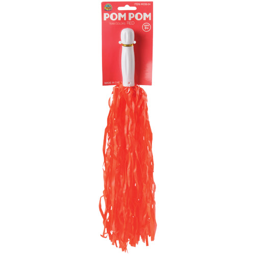 Red Pom Poms - 12 Ct.